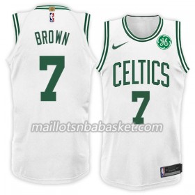 Maillot Homme Boston Celtics Jaylen Brown 7 Nike 2017-18 Blanc Swingman